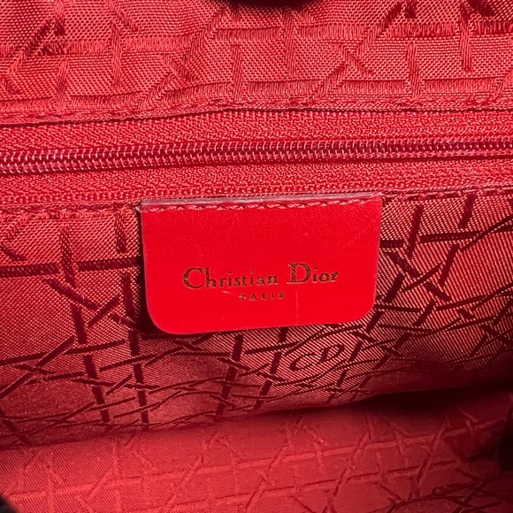 Dior Black Quilted Handbag with Gold Accents - Picture 13 of 16